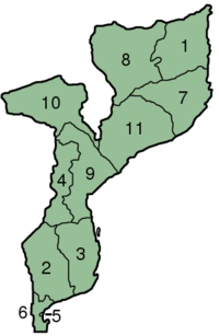 mozambique provinces
